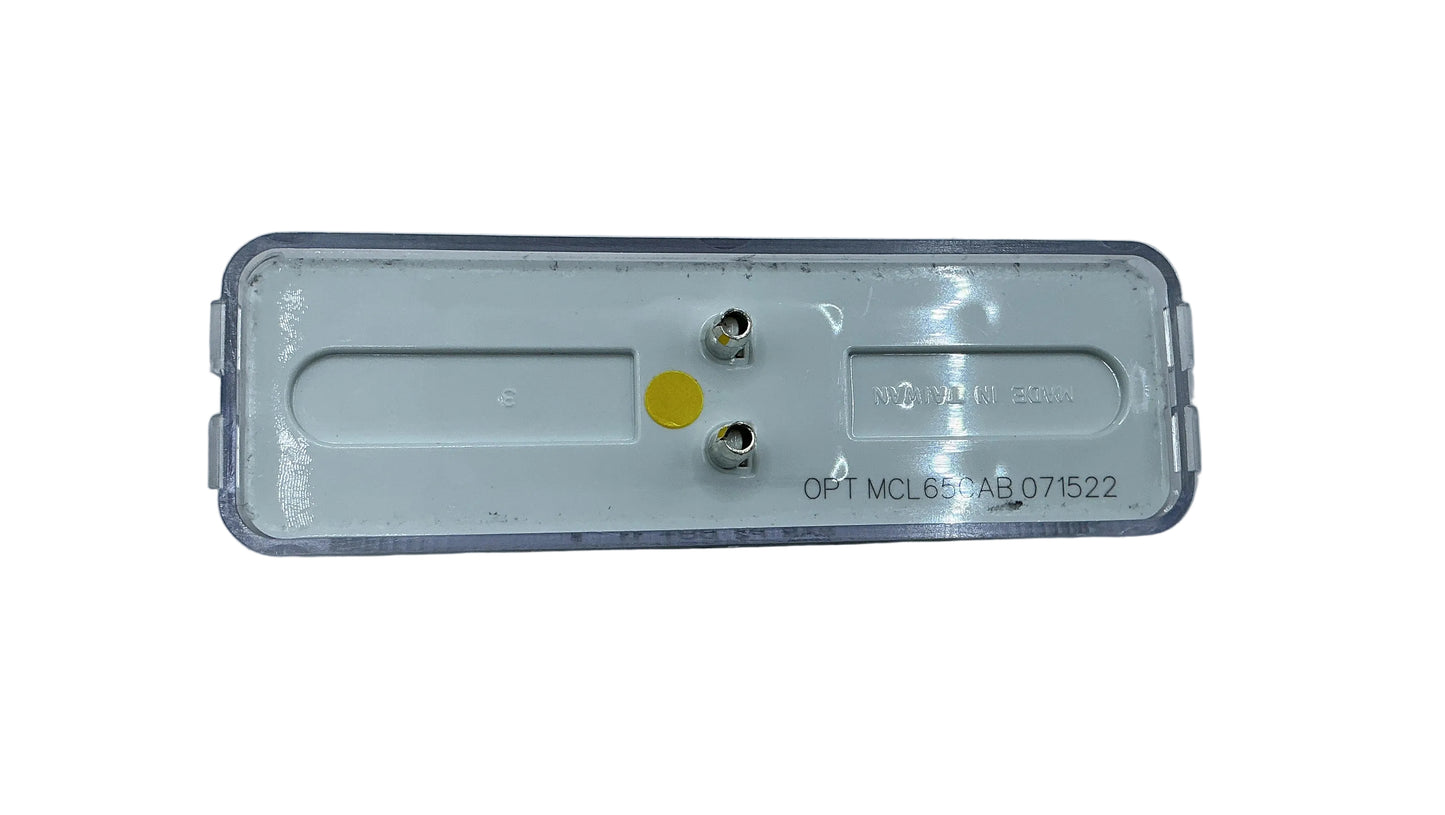 LED C/M THIN LINE CLEAR AMBER