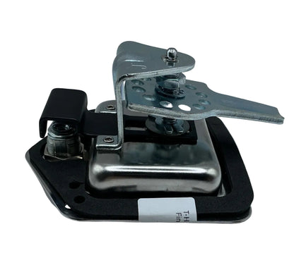T-Handle Locking, Stainless Finish, 2 3/4" X 3 3/4" Hole Size