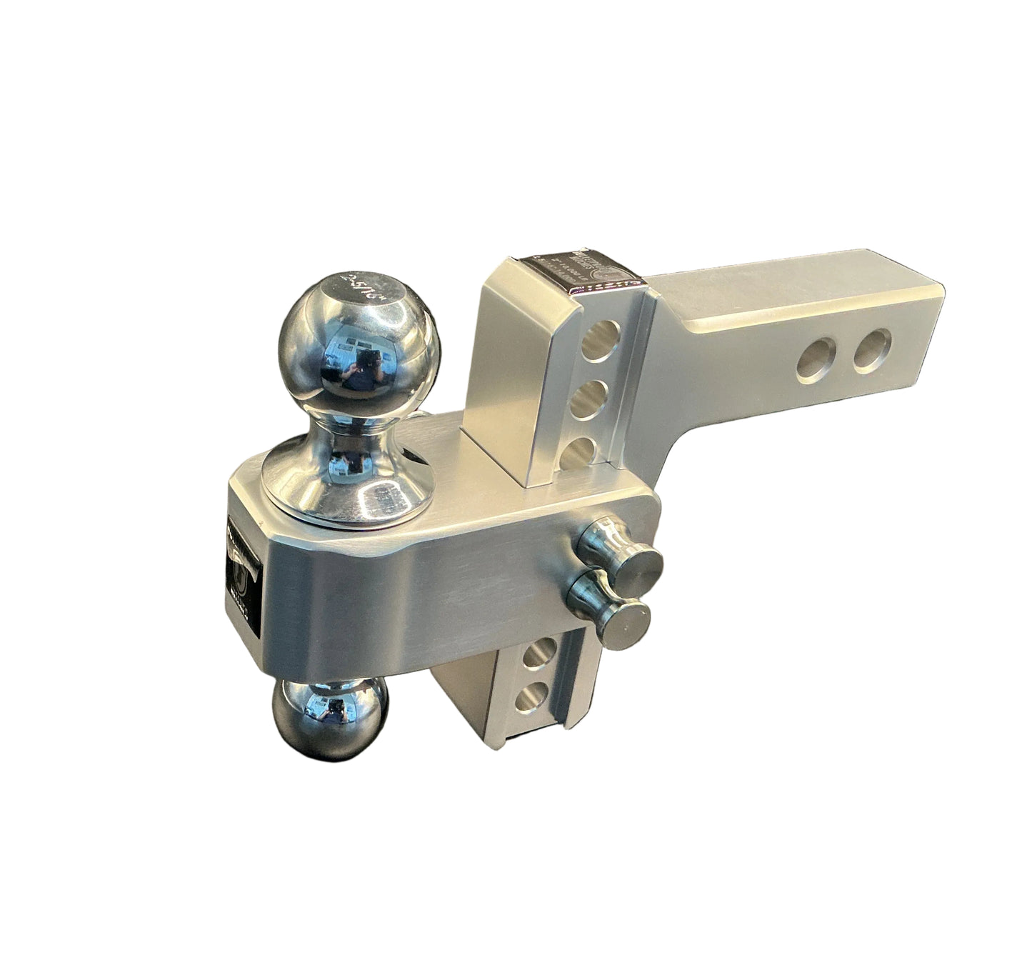 2.0" Aluminum Medium Duty 4" Drop/Rise Hitch