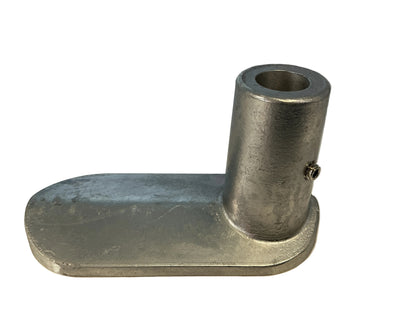 ALUMINUM END FOOT CAP FOR CAB LEVEL CRANK KIT