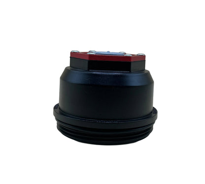 VALCRUM OIL CAP 3.75" 9K-16K A,R,H (E-COATED-BLK)