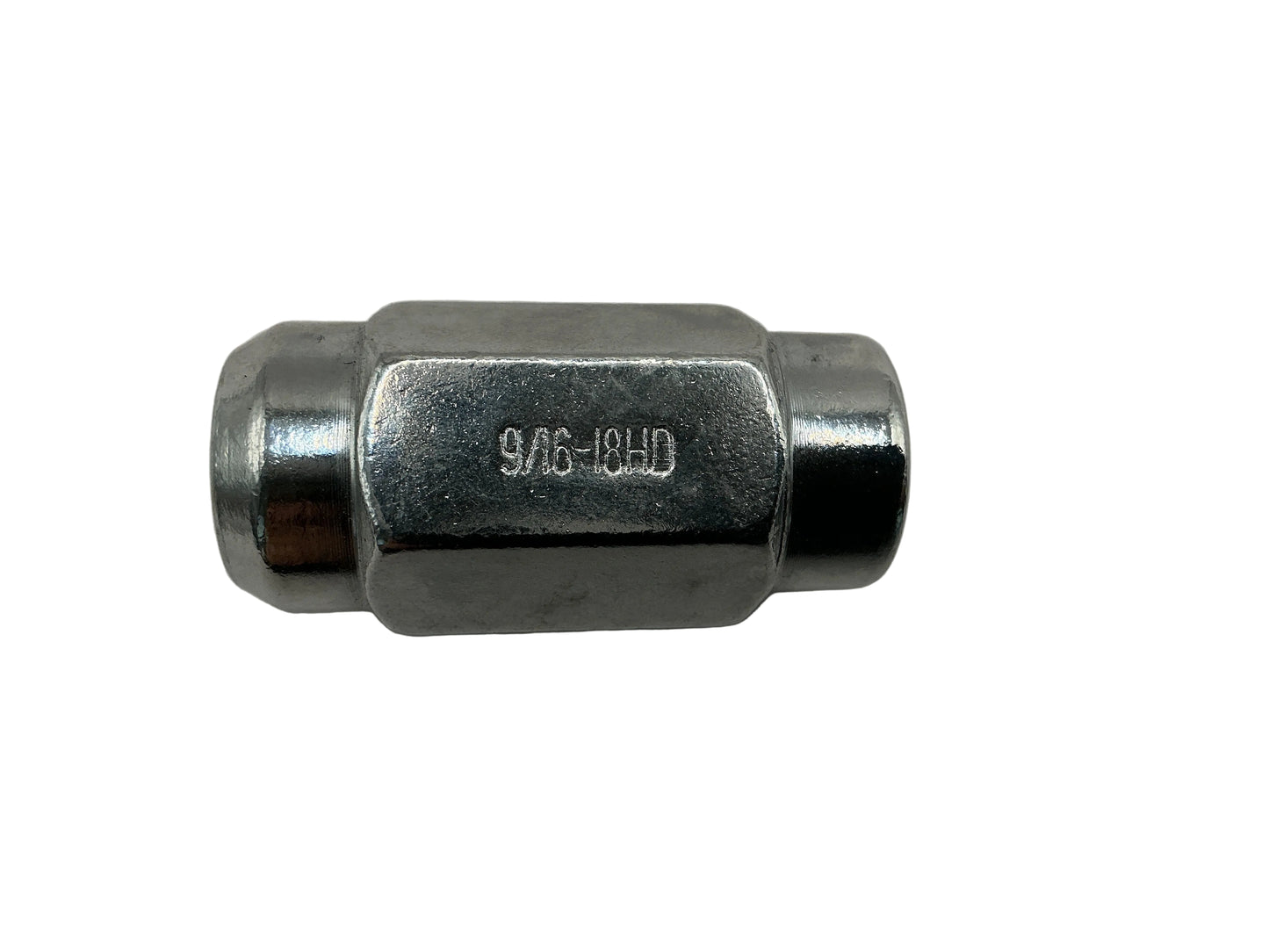 ACORN NUT CONE 9/16-18HD CHROME 1.88