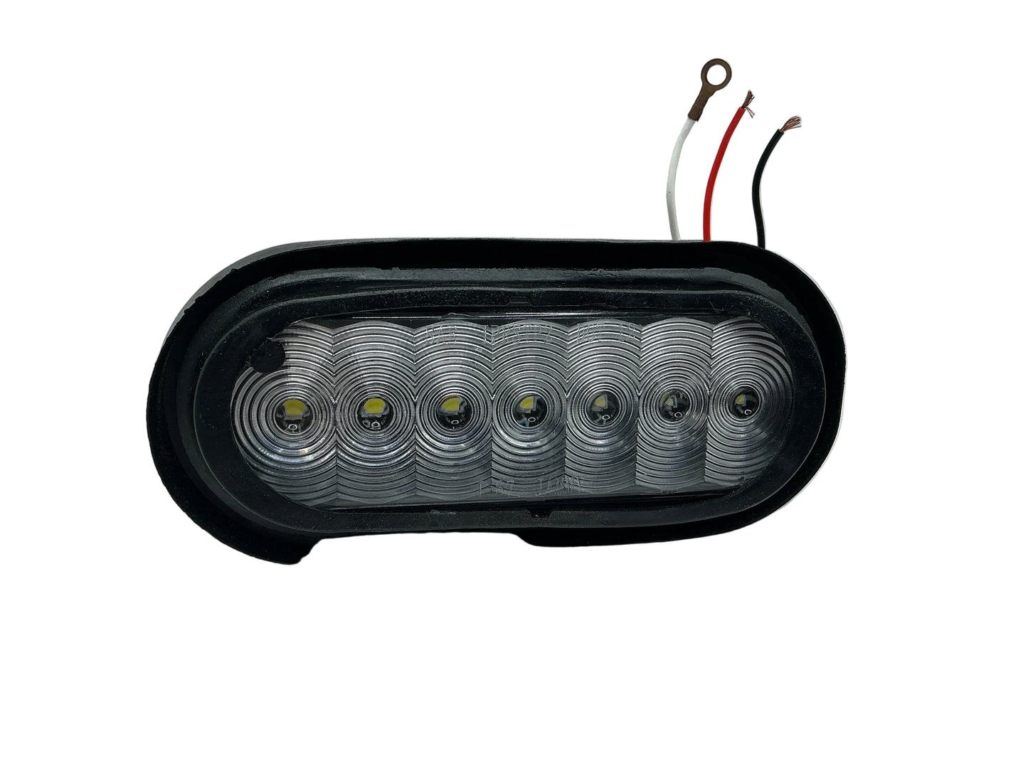 CLEAR 6"OVAL BACKUP LIGHT