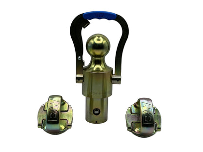 Gooseneck OEM Ball and Safety Chain kit GMC FORD NISSAN B&W