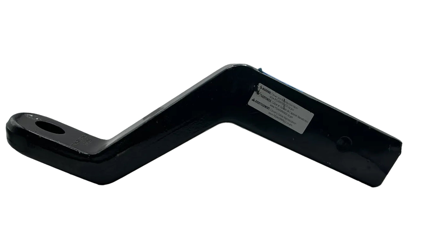 BALL MOUNT 2-1/2" SHANK 6" DROP 1-1/4" HOLE SOLID 25K