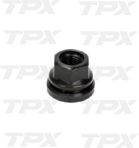 WHEEL NUT 9/16-18 SWIVEL-FING FORD OE STYLE-BLACK 7/8" HEX
