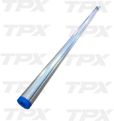 Adjustable Aluminum Tarp Axle from 93" to 110"