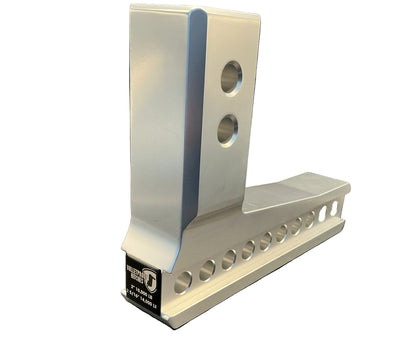 2.5" Aluminum Medium Duty 6" Drop/Rise Hitch