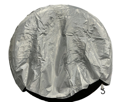 16¨SPARE  SILVER TIRE COVER