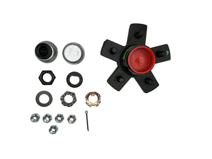 PRE-GREASED HUB KIT 3.5K 5 ON 4 3/4