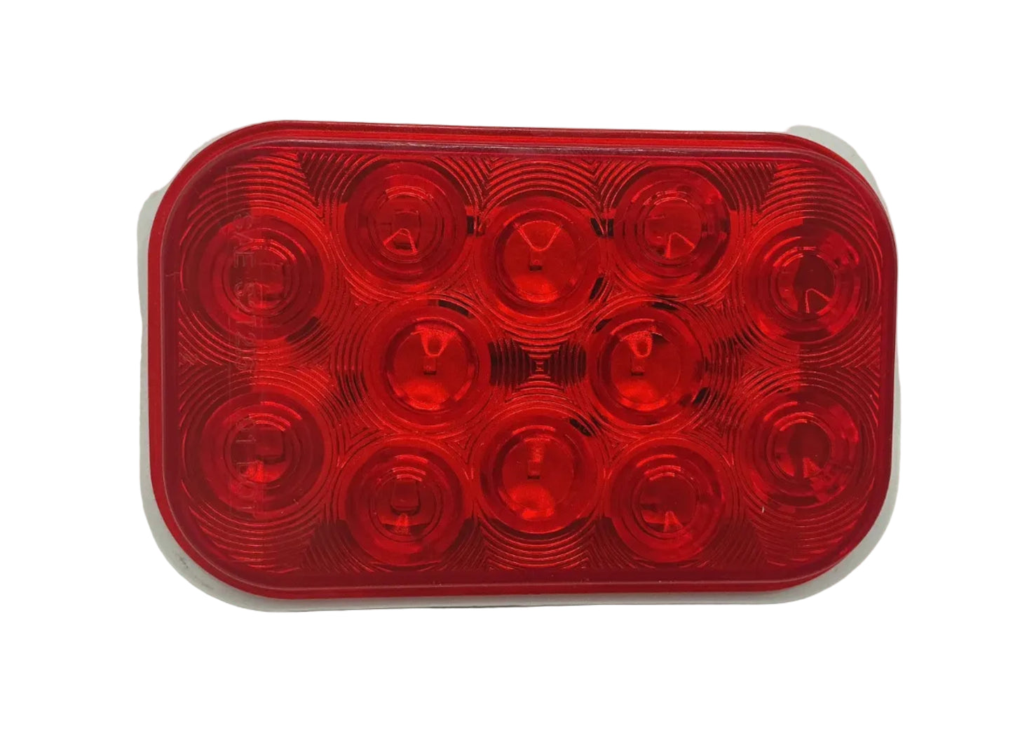 LIGHT LED RECTANGULAR RED 4" X 6"
