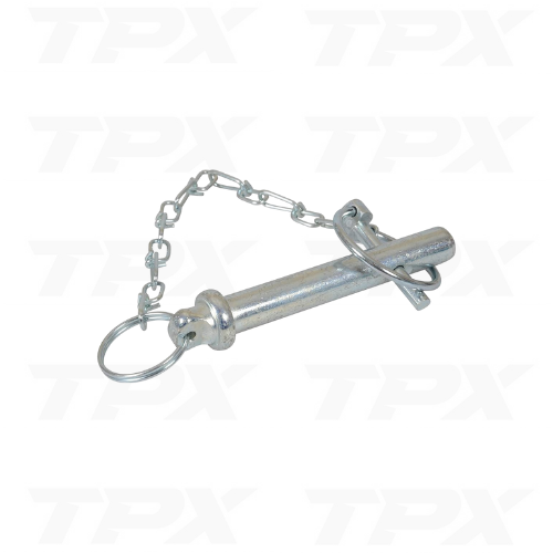 JACK FOOT PIN 9/16X3-1/2" W/CHAIN