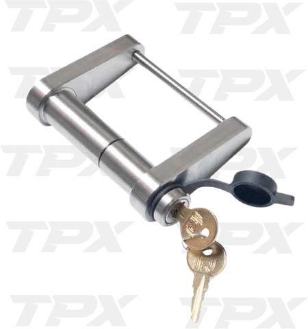 XL DEEP TRAILER LATCH LOCK FOR 3-1/8IN TRAILER COUPLER LATCH SS