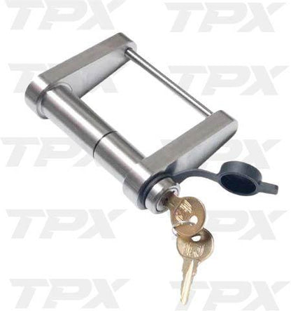 XL DEEP TRAILER LATCH LOCK FOR 3-1/8IN TRAILER COUPLER LATCH SS