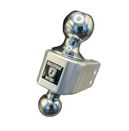 2.0" Aluminum Medium Duty 4" Drop/Rise Hitch