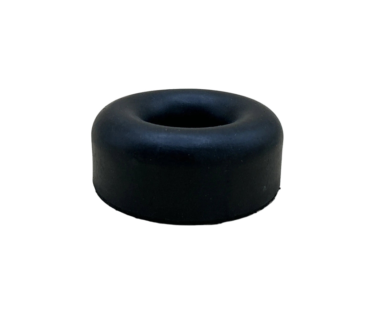 BUMPER RUBBER 1 X 2 1/2 DIAMETER 3/8 HOLE