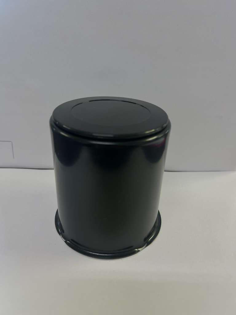 AMER CHROME CAP GLOSS BLACK W/BLACK CAP