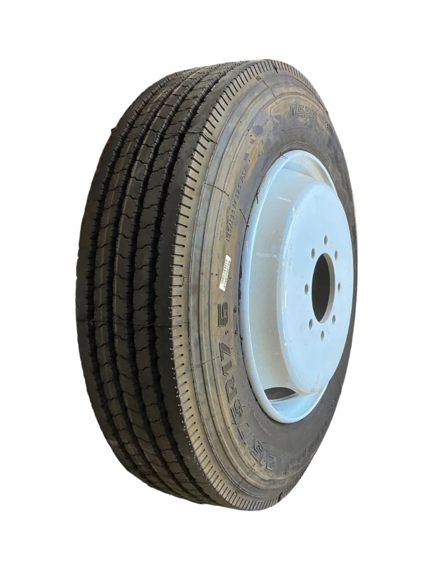 WHITE DUAL HD  215/75 R17.5 18 PLY W/RANIER TIRE