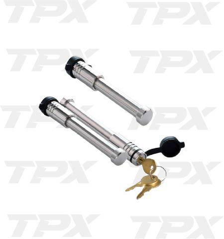 KA, STEEL HITCH LOCKS BULLETPROOF 2IN, 2.5IN, AND 3IN DROP 3PK MIXED