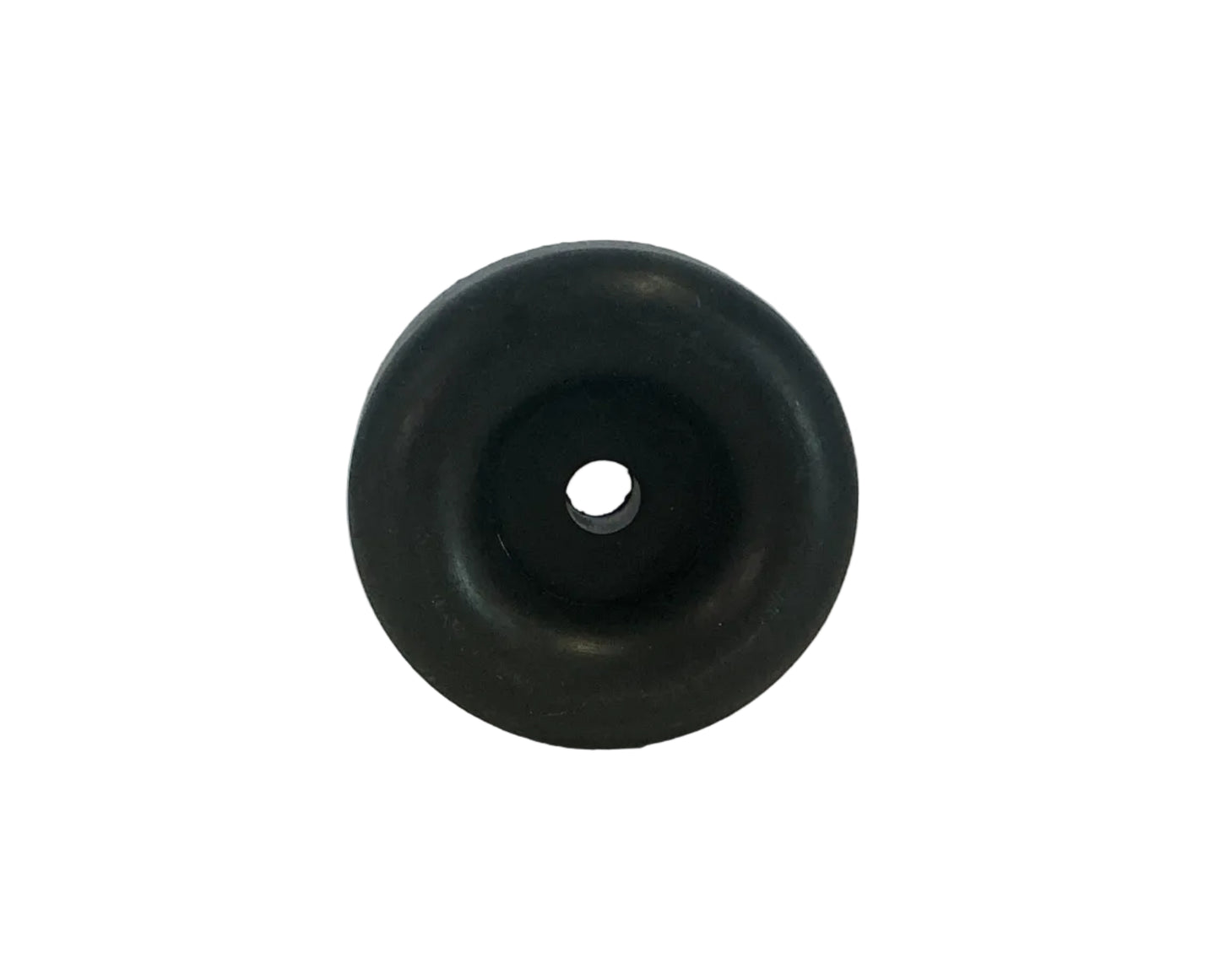 BUMPER RUBBER 1 X 2 1/2 DIAMETER 3/8 HOLE