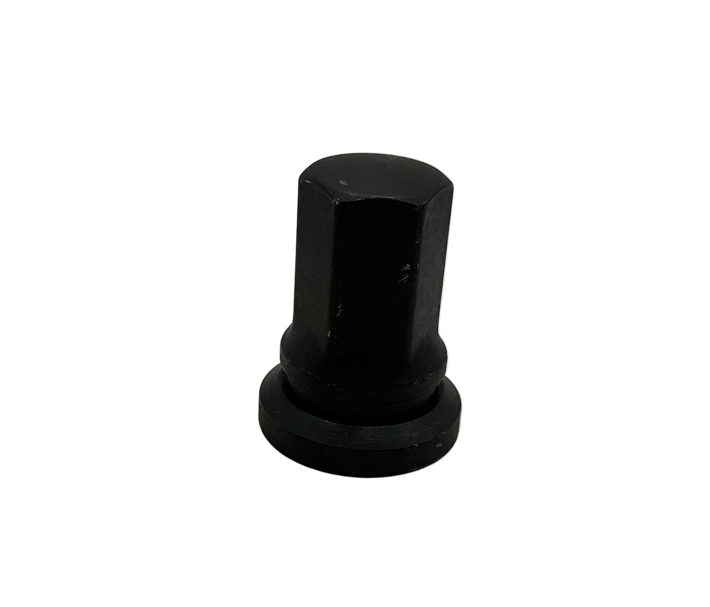 FLANGE NUT BLACK 5/8" X18 LONG YQ