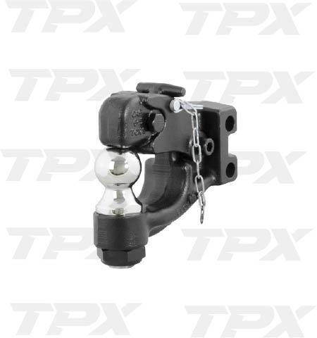 Pintle Ball 2" x1-1/4" Shank 20K PBX2