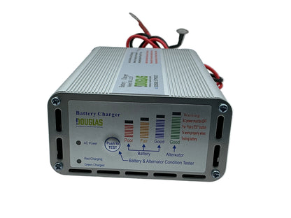 BATTERY CHARGER 12V 18A W/TESTER P1090