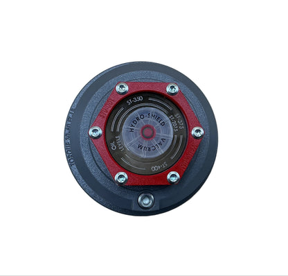 VALCRUM 10K-16K OIL HUB CAP, HYDRO-SHIELD (LIPPERT)