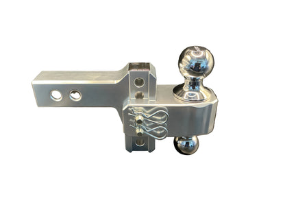 BULLETPROOF DROP/RISE HITCH 2" ALUMINUM MEDIUM DUTY