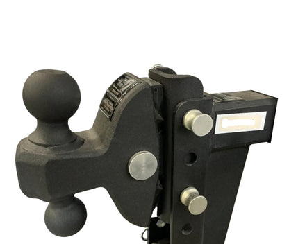 HEAVY DUTY 2.5" DROP/RISE HITCH 10"