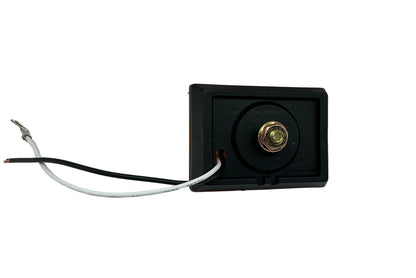 LIGHT LED SQUARE STUD MOUNT AMBER