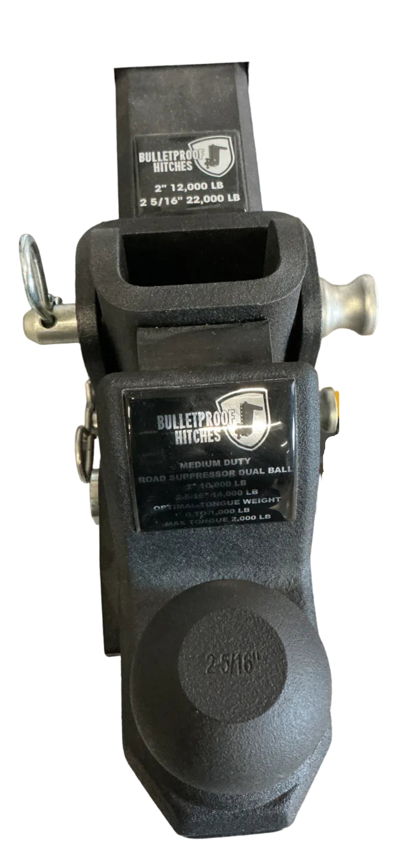 HEAVY DUTY 2.5" DROP/RISE HITCH 10"