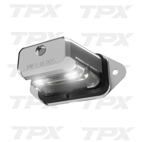 LED LICENSE PLATE LIGHT CHROME