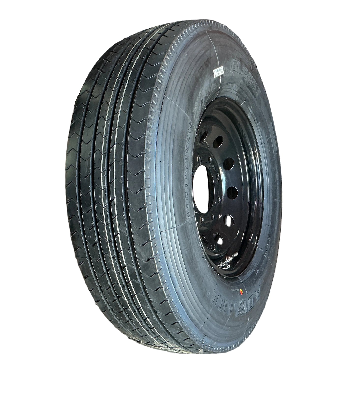 ADVANCE TIRE BLACK MOD 235/85 R16 16X6 8 ON 6.5 14ply