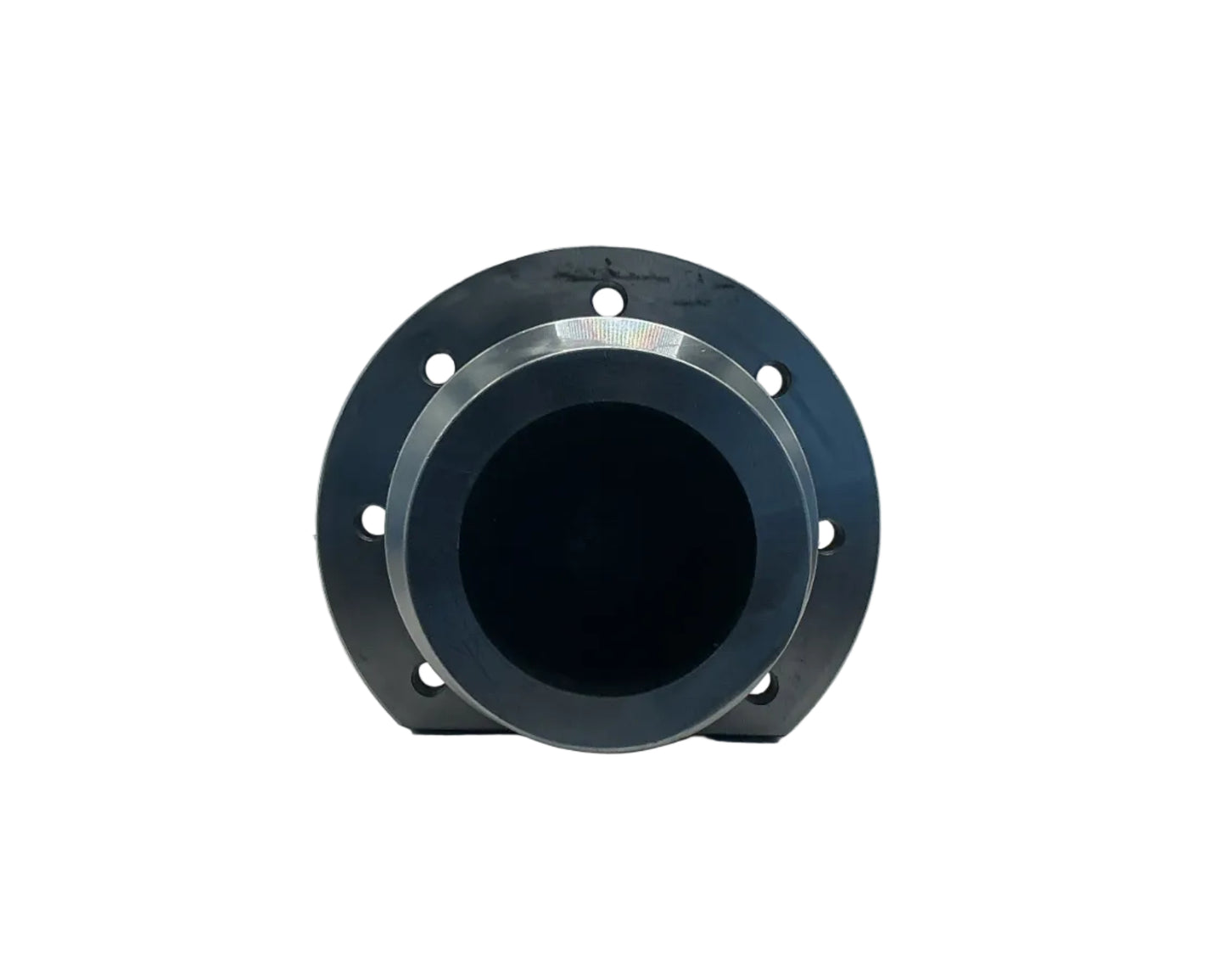 Spindle for 10,000lb axles with cotter hole, integrated flange, for Dexter drums before 2009