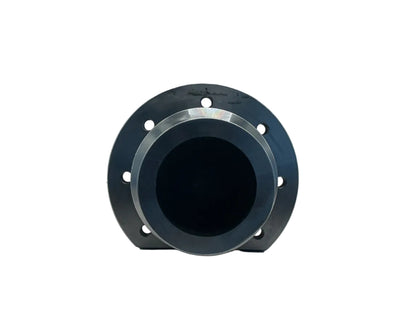 Spindle for 10,000lb axles with cotter hole, integrated flange, for Dexter drums before 2009