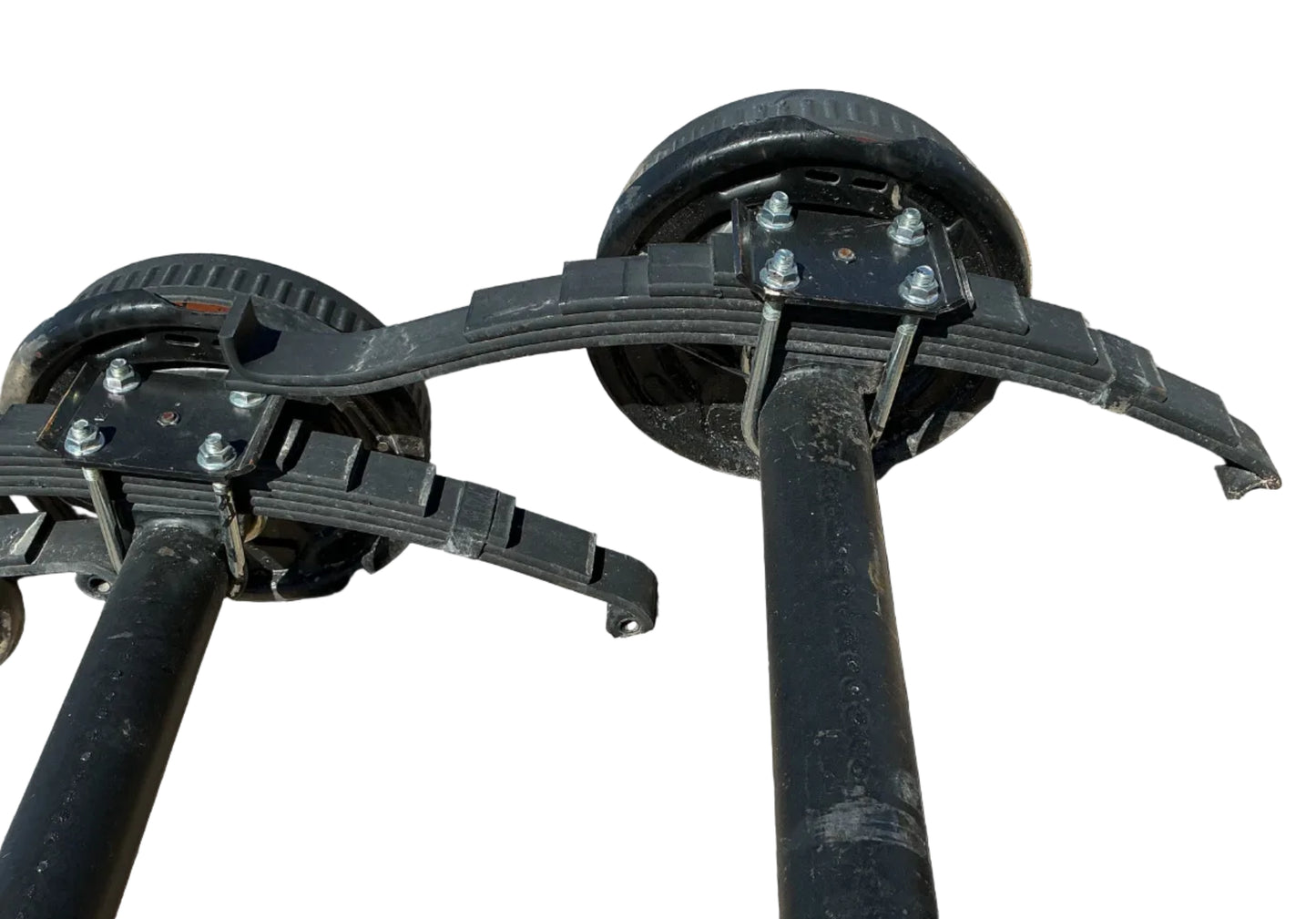 7K 95HF 80SC   ELECTRIC BRAKES AXLE W/SPRING LEAFS 865