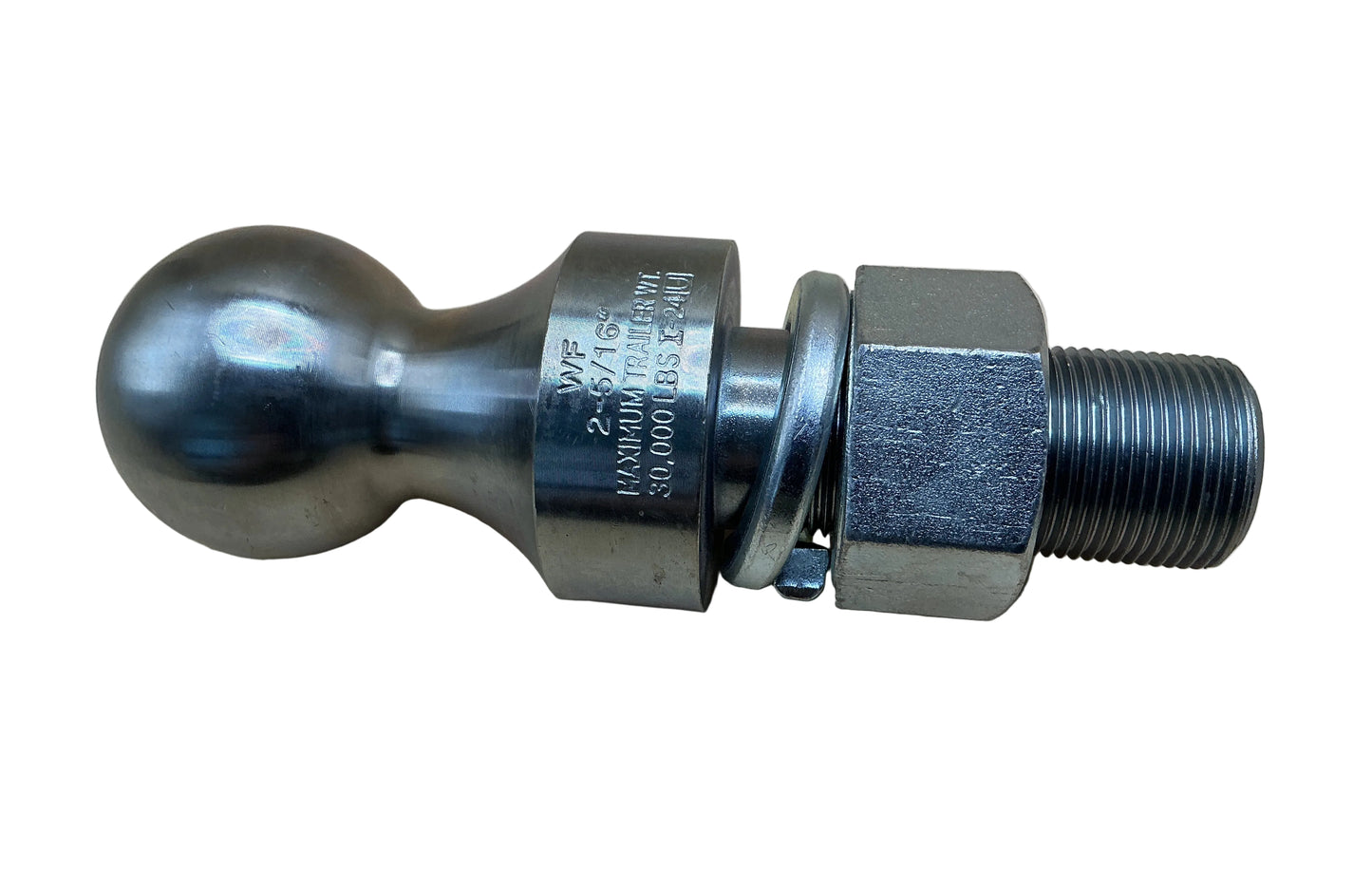 Wallace Forge Hitch Ball, 2 5/16" 30K