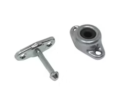 Trailer Parts Pro Plunger And Rubber Socket, 2 5/8" Overall