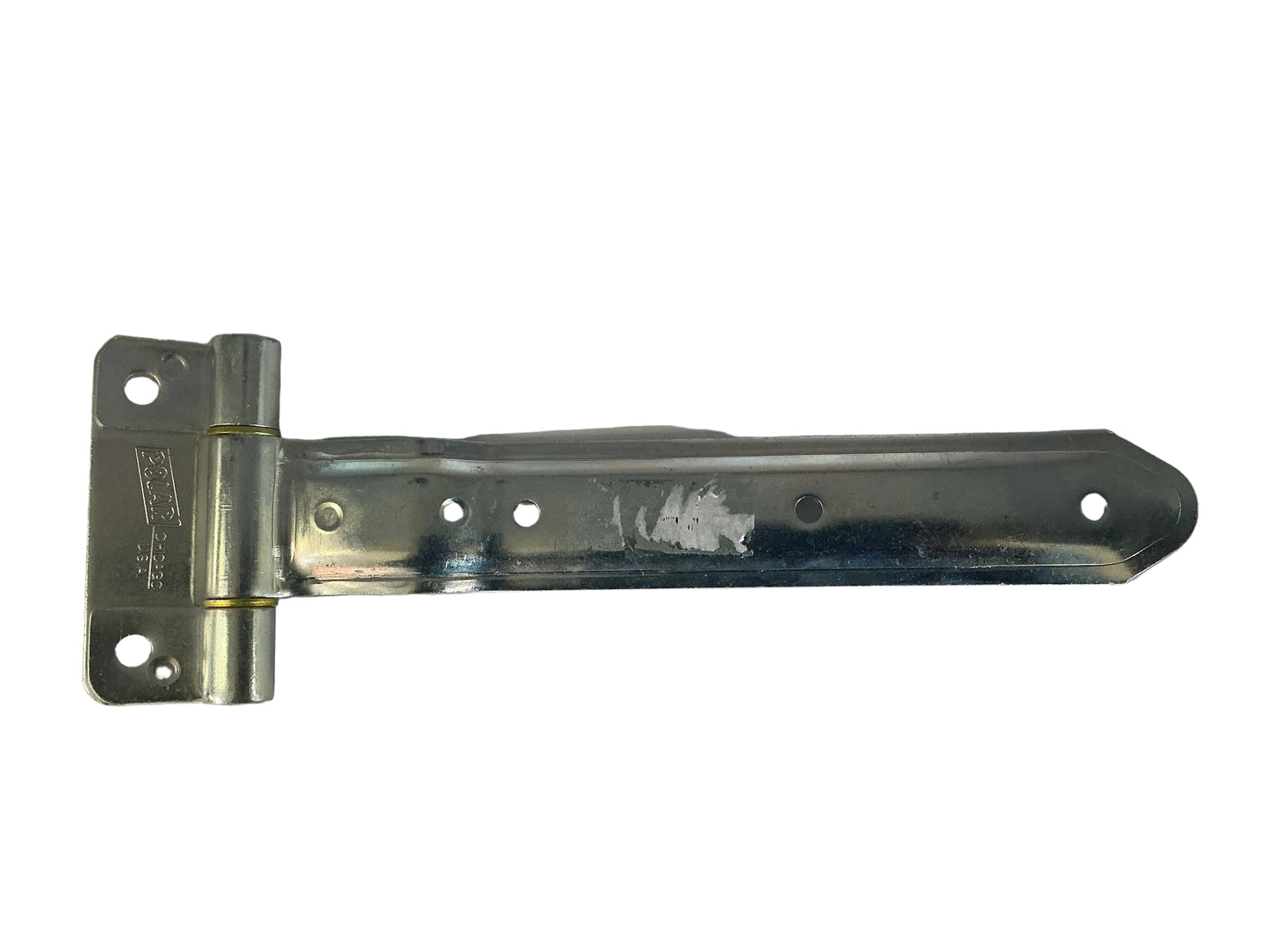 Strap Hinge, Zinc, 12 Long, Over Gasket 180 Degree
