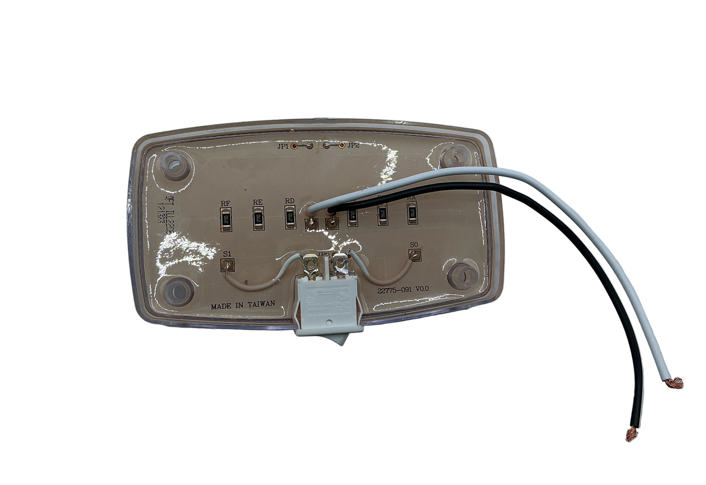 LED Opti-Brite Dome Light Rectangular, 18 Diodes, W/Switch