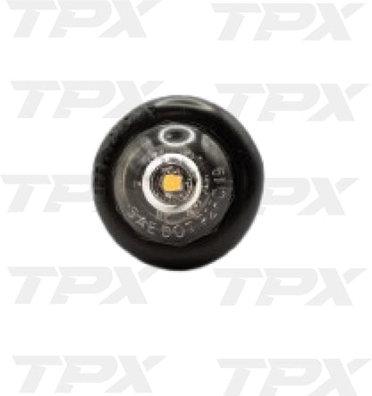 3/4" LED Bullet Light Clear Amber