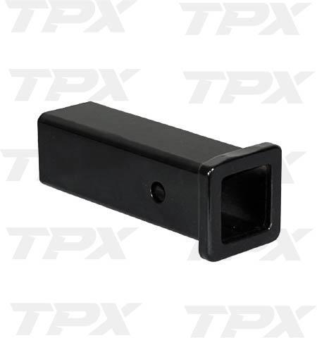 8" RECEIVER TUBE BLACK