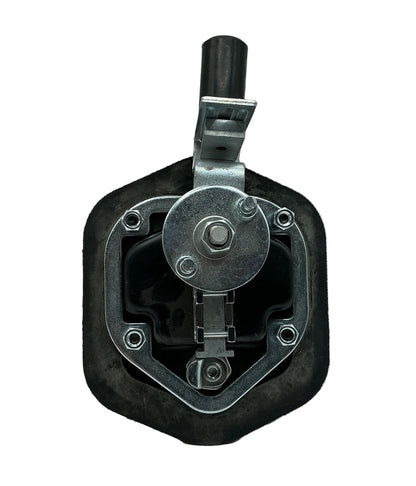 STEALTH COMPRESSION LATCH, BLACK PAN, CHROME T-HANDLE