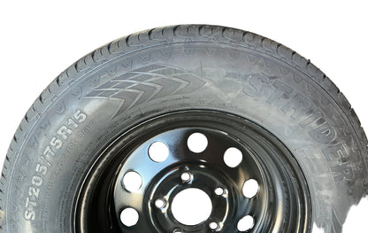 STRIDER BLACK MOD 205/75 R15 8PLY 15X5 5ON5