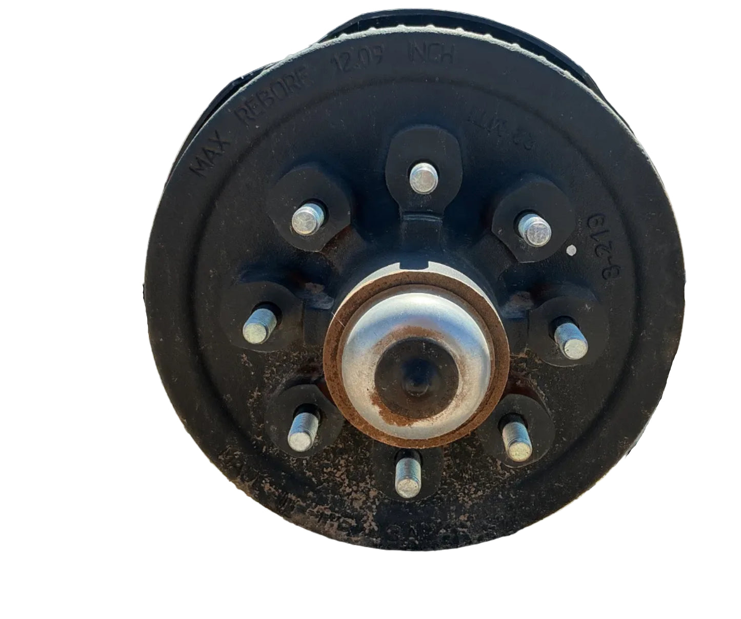 7K 95HF 80SC   ELECTRIC BRAKES AXLE W/SPRING LEAFS 865