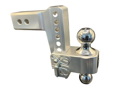 2.5" Aluminum Medium Duty 6" Drop/Rise Hitch
