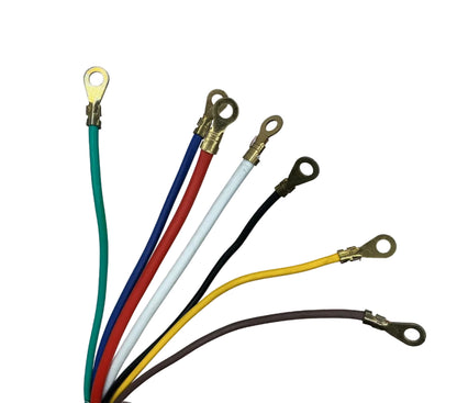 7-WAY TRAILER CORD W/ TERMINAL RINGS 9' FT