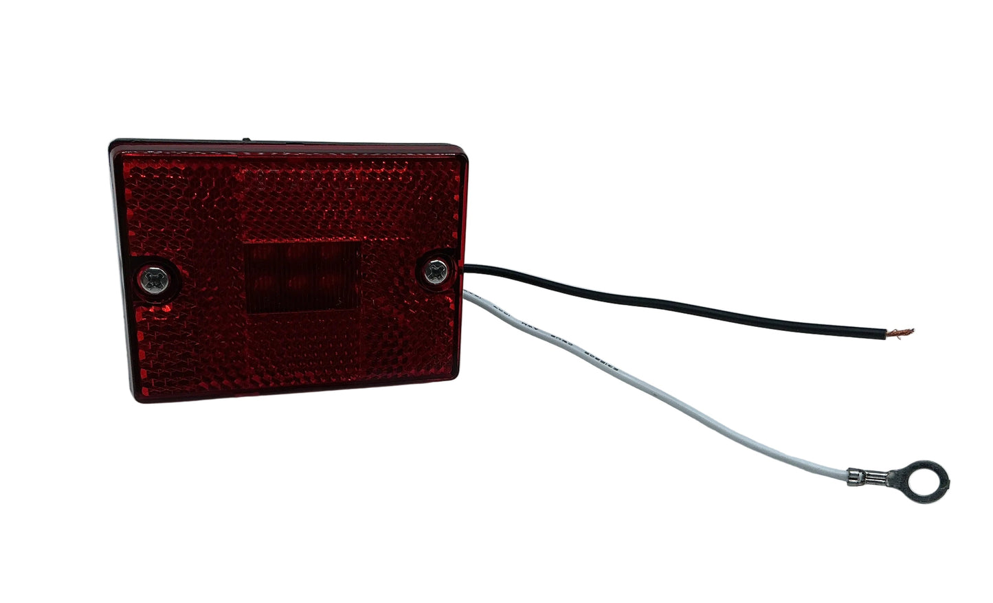 LIGHT LED SQUARE STUD MOUNT RED