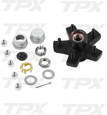 PRE-GREASED HUB KIT 3.5 555 1.720" SEALU